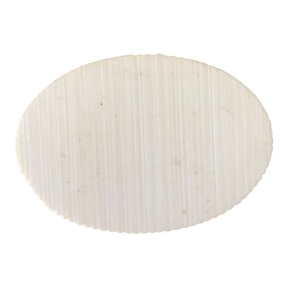 Vintage Butterfly Floral Antiqued Oval Resin Trinket Ring Box with Brooch as Lid - Picture 7 of 14